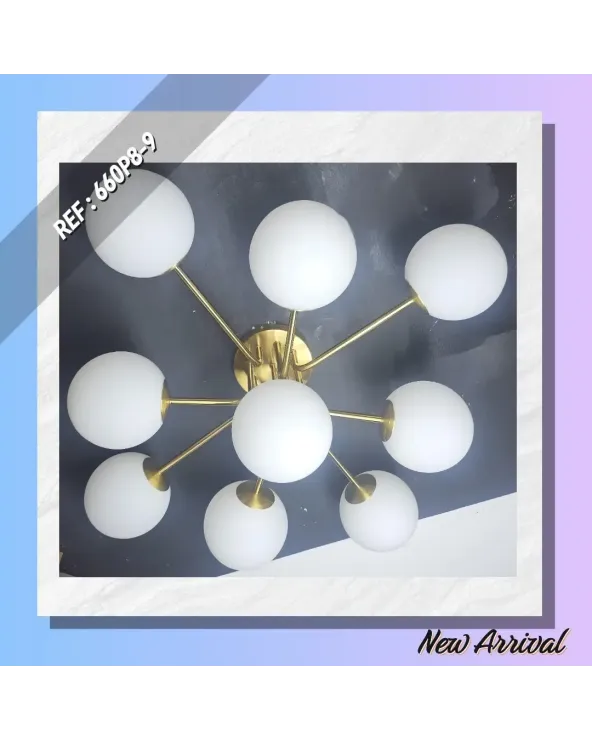 plafonnier a 9 boules