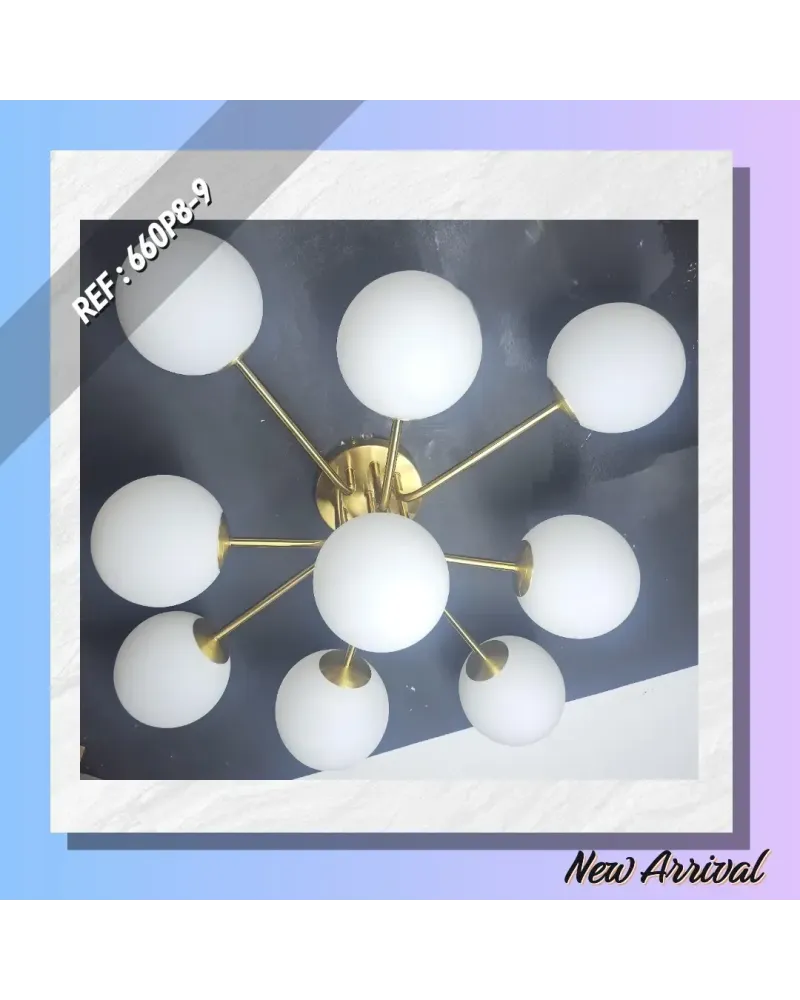 plafonnier a 9 boules