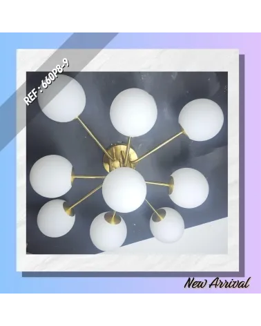 plafonnier a 9 boules