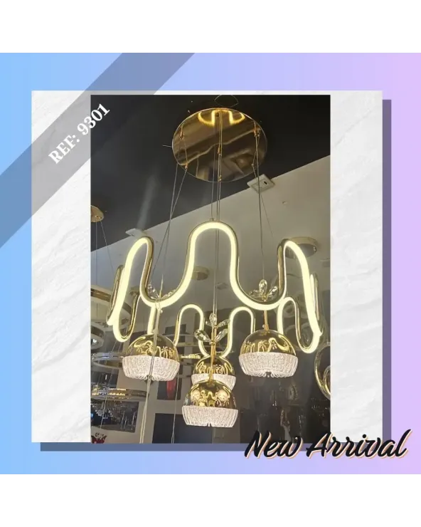 SUSPENSION  LED DIA 55CM