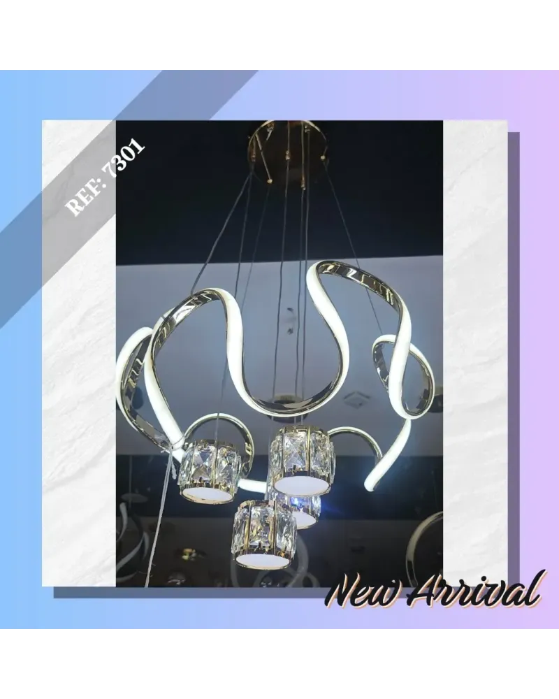 SUSPENSION LED DIA 55CM