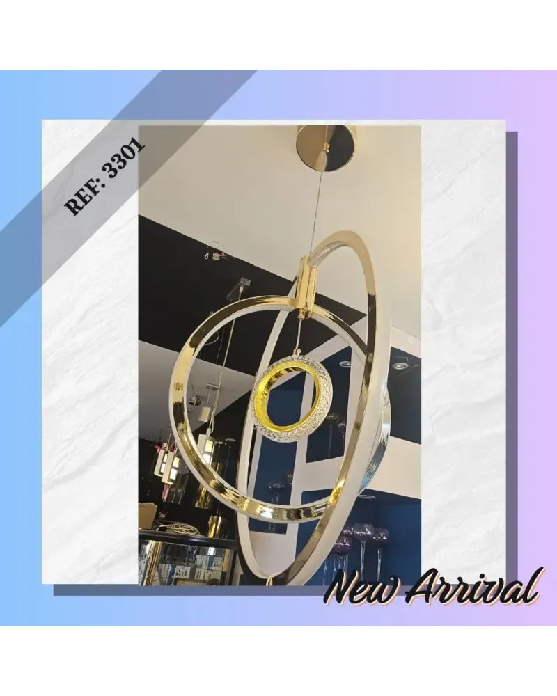 SUSPENSION LED DIA 60CM