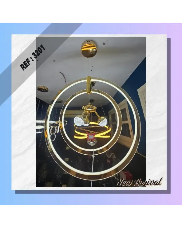 SUSPENSION LED DIA 60CM