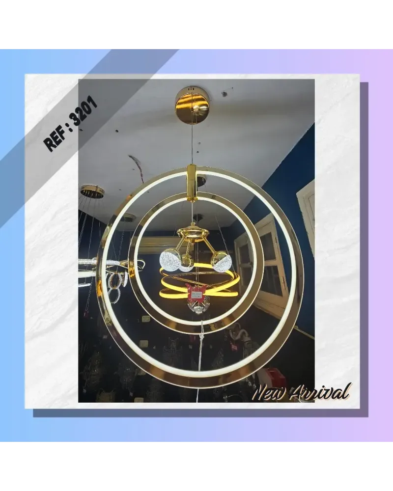 SUSPENSION LED DIA 60CM