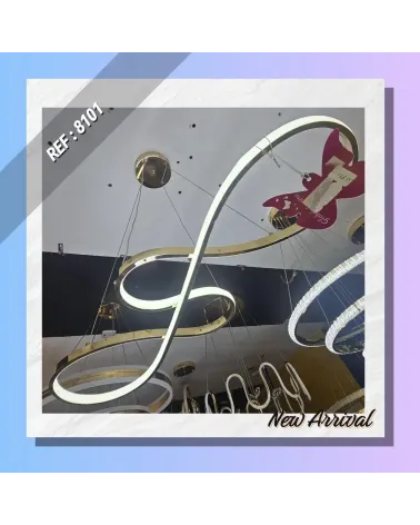 SUSPENSION LED DIA 87CM