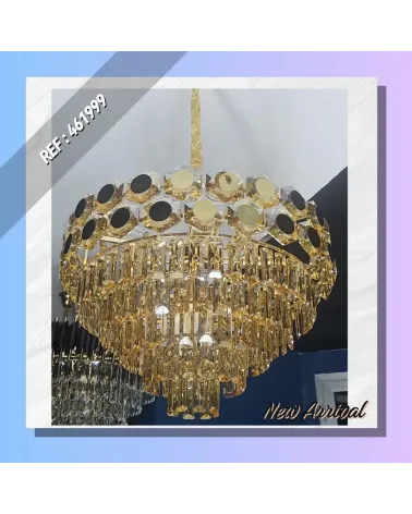 LUSTRE MODERNE CRISTAL
