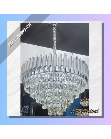 LUSTRE CRISTAL MODERNE