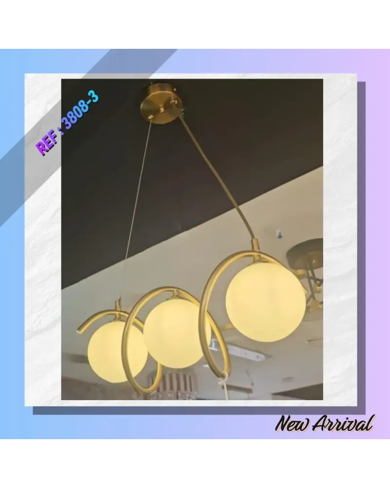 SUSPENSION A 3 BOULES