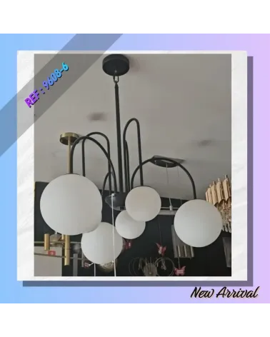 SUSPENSION  BLACK A BOULES