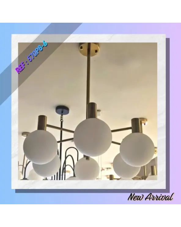 SUSPENSION A 6 BOULES