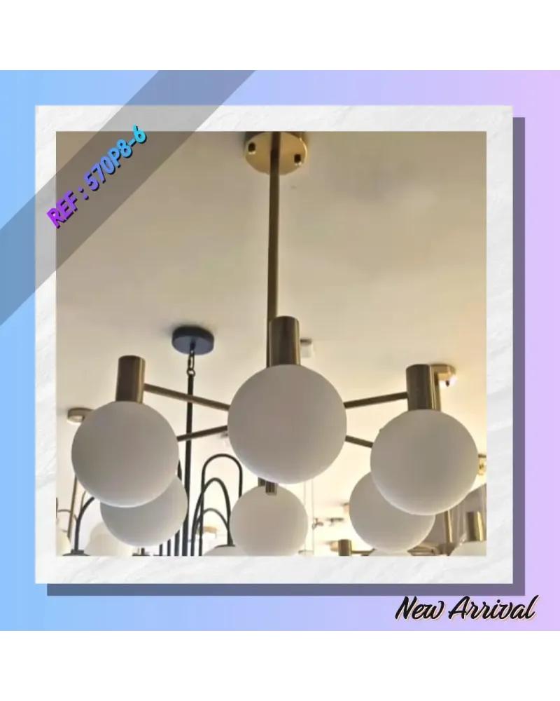 SUSPENSION A 6 BOULES