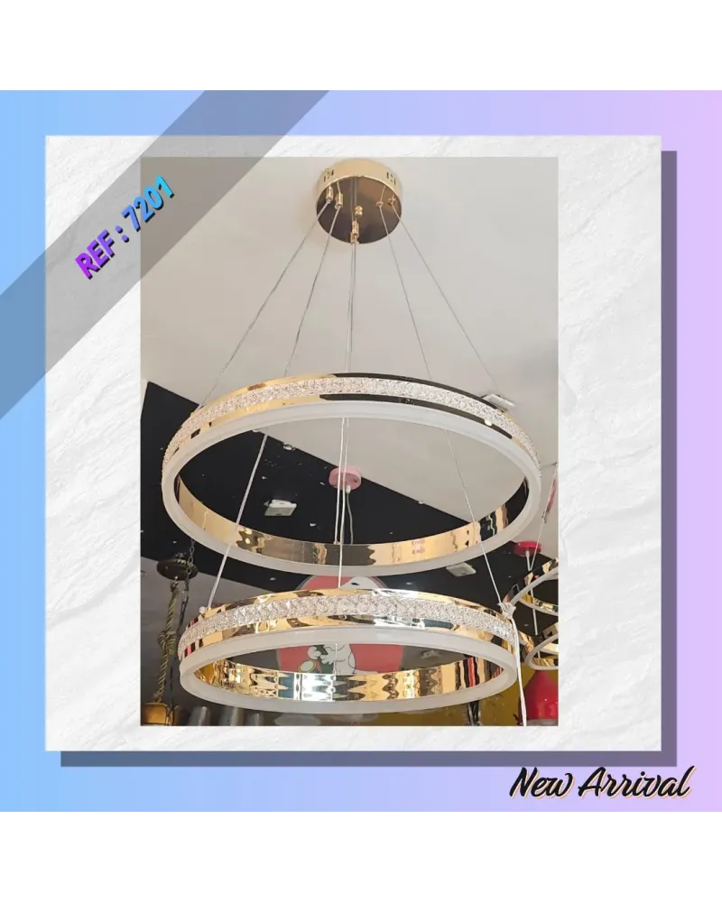 SUSPENSION LED DIA 50CM