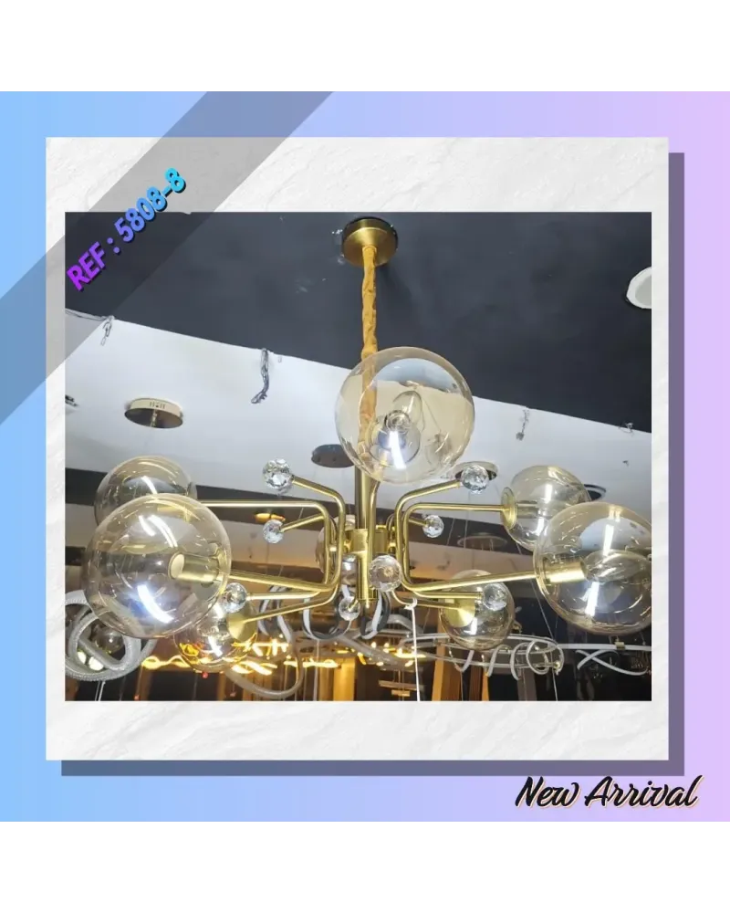 SUSPENSION A BOULES AMBER