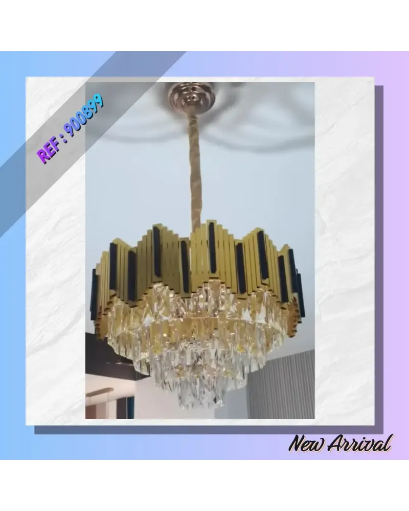 LUSTRE CRISTAL MODERNE
