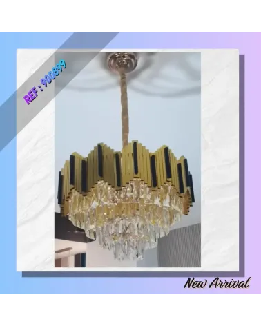LUSTRE CRISTAL MODERNE