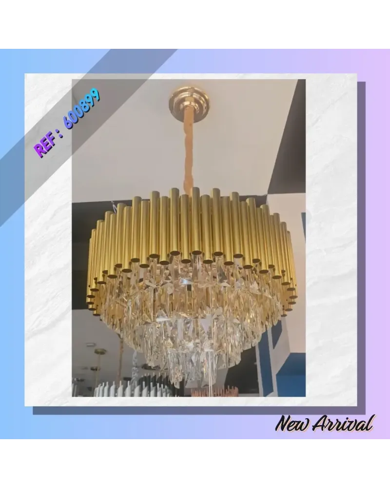 LUSTRE MDERNE CRISTAL