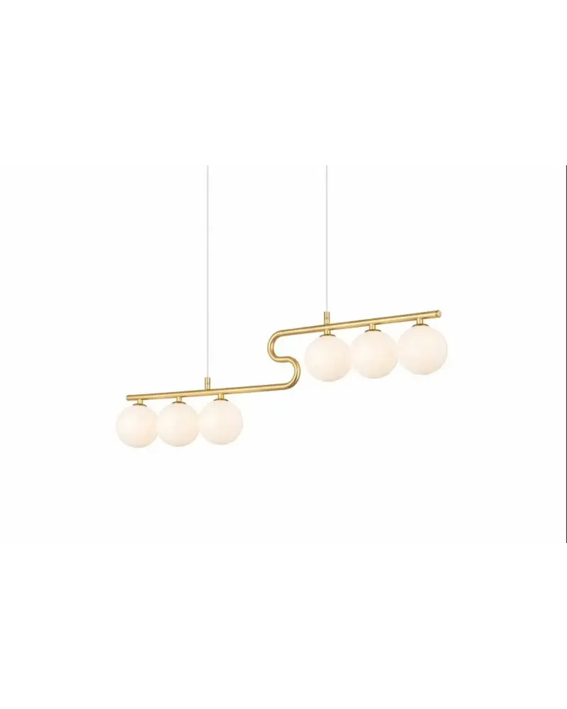 suspension a boule gold