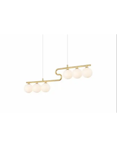 suspension a boule gold